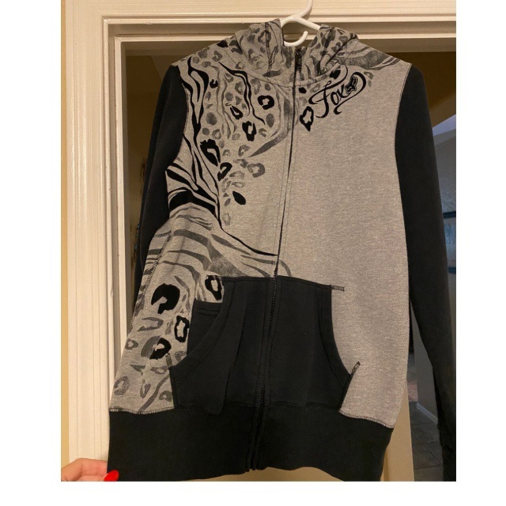 Fox Zip up hoodie